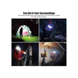 Faro LED recargable de 1000 lúmenes de haz ancho de 230_7