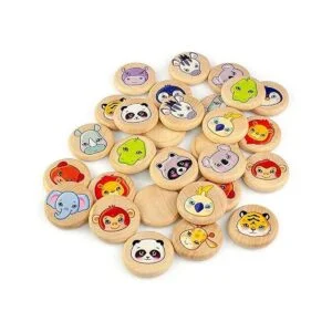 Ulanik Juego de memoria a juego 30 piezas juego de mesa_4