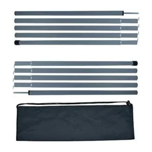 BATDIYOW Postes de tienda de campaña ligeros ajustables_1