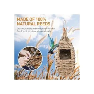 WDEFUN Casas de colibríes para colgar al aire libre_4