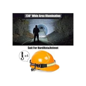 Faro LED recargable de 1000 lúmenes de haz ancho de 230_3