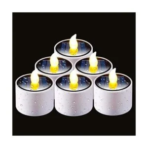 Homemory Velas solares impermeables para exteriores_1