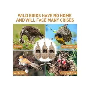 WDEFUN Casas de colibríes para colgar al aire libre_5