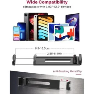 ULANZI Adaptador de montaje de trípode para teléfono iPad_4