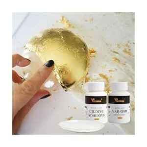 Adhesivo de hoja de oro juego de adhesivos dorados_5