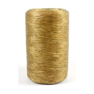 Kulay Hilo de poliéster plano encerado natural de ciervo_2