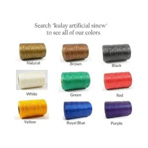 Kulay Hilo de poliéster plano para manualidades y_5