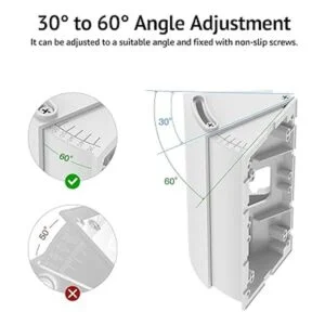 Ayotu Impermeable ajustable 30 a 60 grados Montaje en_6