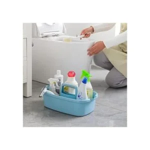 ALINK Bolsa grande de plástico para ducha organizador_5