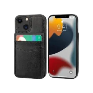 KIHUWEY Funda compatible con iPhone 13 Mini con soporte_3