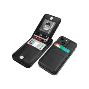 KIHUWEY Funda compatible con iPhone 13 Mini con soporte_1