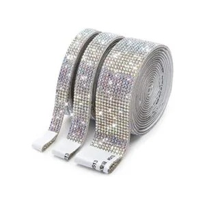 3 rollos de cinta de diamantes de imitación de cristal_1