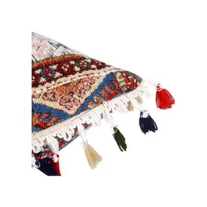 Yeiotsy Funda de almohada decorativa bohemia con borla_3