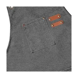 AFUN Delantales de chef para hombres y mujeres con_3