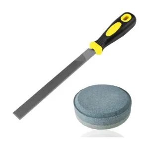 Juego de 2 afiladores multiusos de doble grano y lima de_1