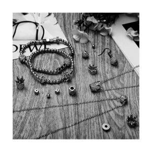 1034 piezas de cuentas de corona de rey con diamantes de_2