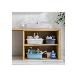 ALINK Bolsa grande de plástico para ducha organizador_6