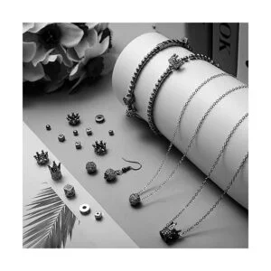 1034 piezas de cuentas de corona de rey con diamantes de_6