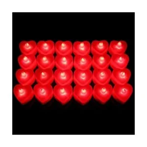 Luces LED de té paquete de 24 velas parpadeantes sin_1