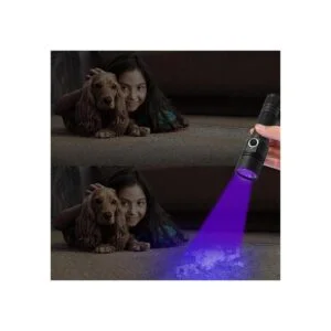 Linterna UV de 395 nm linterna recargable de luz negra_7