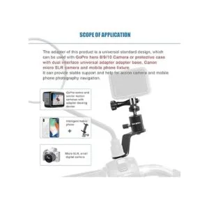 Soporte de espejo para cámaras o teléfonos celulares para_6