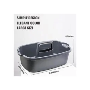 ALINK Bolsa grande de plástico para ducha organizador_2