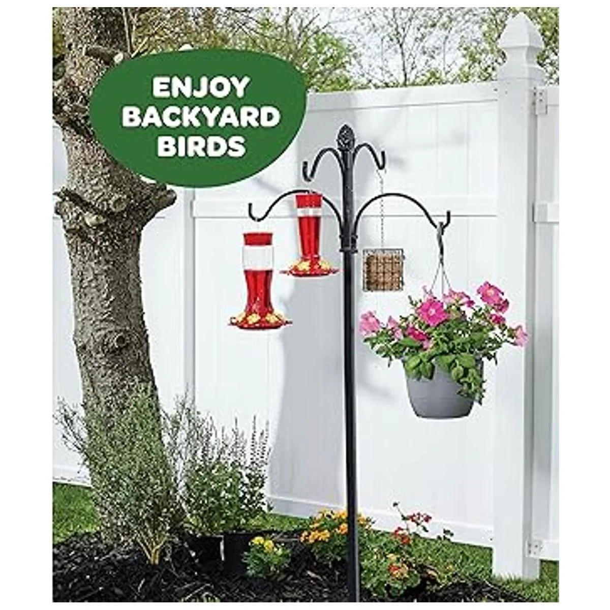 Comedero de colibríes de 10 onzas Juego de 2 comederos_7