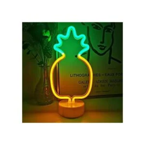 Attivolife Letrero de neón de piña lámpara LED en forma_1