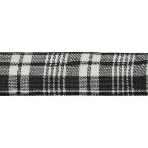 MEEDEE Cinta de búfalo negro y blanco para coronas cinta_5