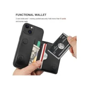 KIHUWEY Compatible con iPhone 13 soporte para tarjetas de_4