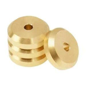 4 unidades Vgoohobby RC 0.157 in latón rueda Hub Knuckle_4
