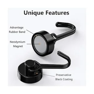 Tohoer Ganchos magnéticos gancho magnético de neodimio_2