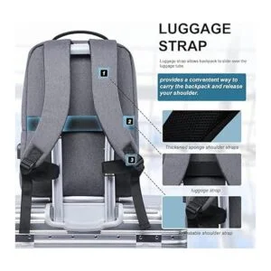 Mochila para laptop de 15.6 pulgadas delgada y duradera_3