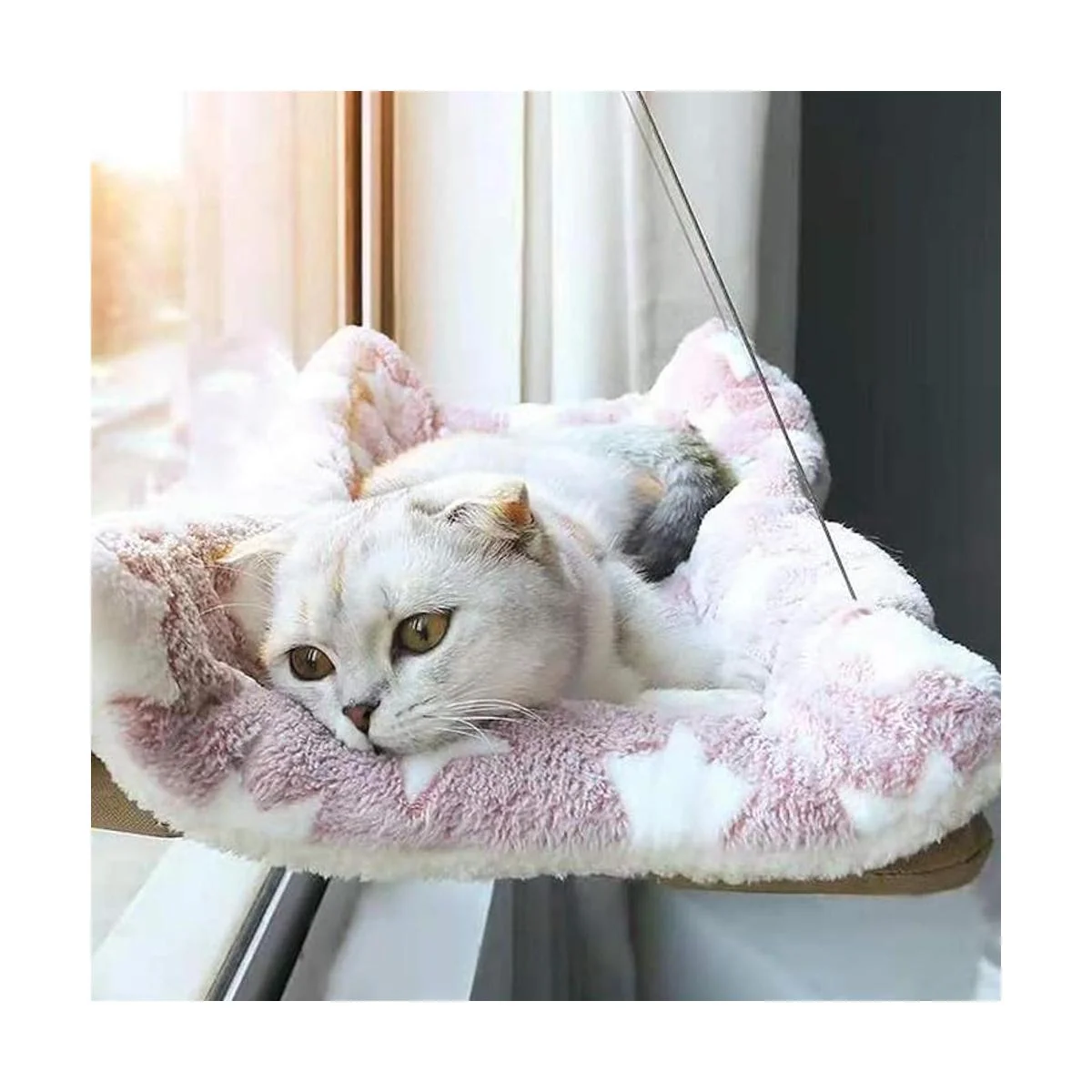JinRuiT Hamaca para ventana de gato asiento de perca_6