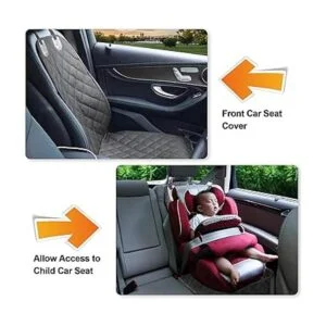 Funda de asiento delantero para perros para coche_4