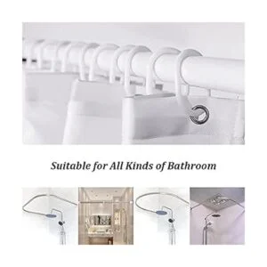 Cortina de ducha de polilla misteriosa fases lunares_4