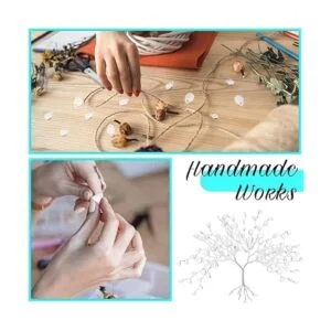 Jetec 60 ramos artificiales con cuentas acrílicas cuentas_6