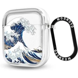 MOSNOVO Funda para AirPods de Apple AirPods 1 y 2 diseño_1