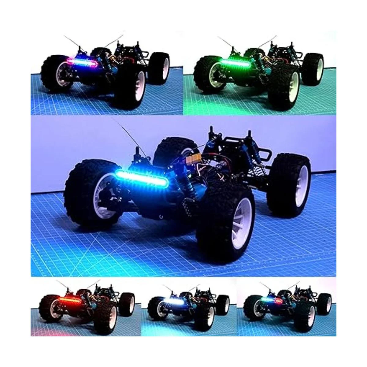 Kit de luz LED RC para techo lámpara trasera de faros_2