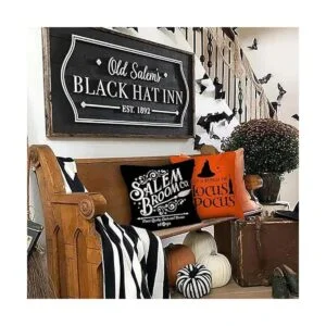 4TH Emotion Juego de 4 fundas de almohada de 18 x 18_4