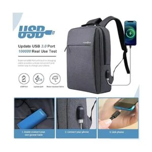 Mochila para laptop de 15.6 pulgadas delgada y duradera_2