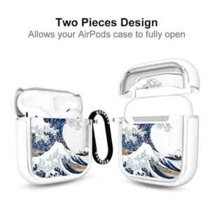 MOSNOVO Funda para AirPods de Apple AirPods 1 y 2 diseño_2