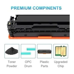 CLYWENSS Compatible con Brother TN227BK TN223BK Cartucho_5