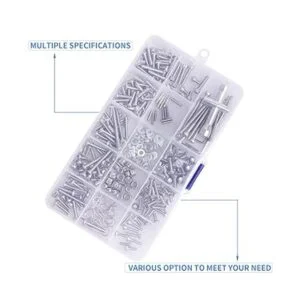 AllinRC Juego de 286 tornillos RC M2.5 M3 M4 tornillos_4