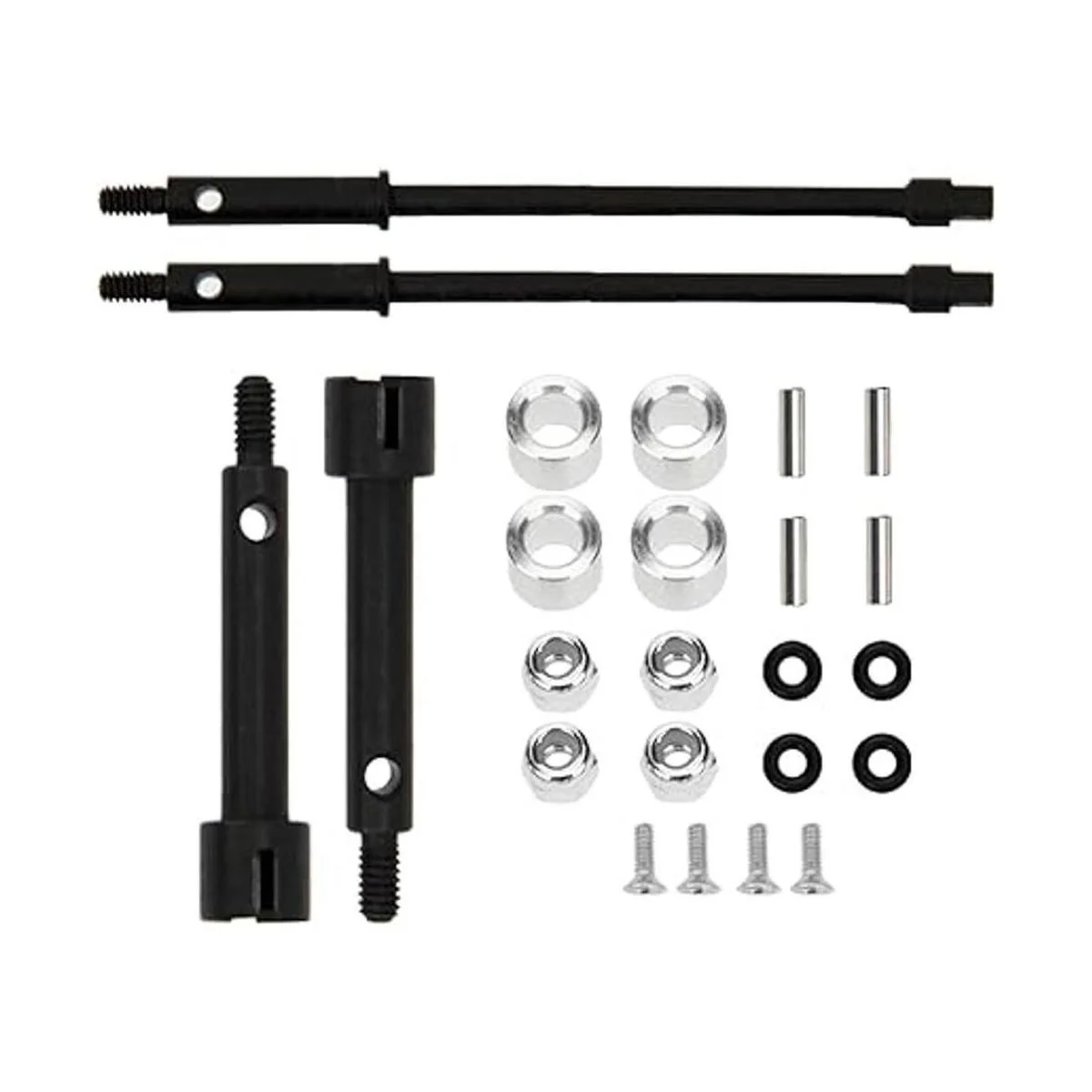 4 unidades Vgoohobby RC 0.157 in latón rueda Hub Knuckle_5