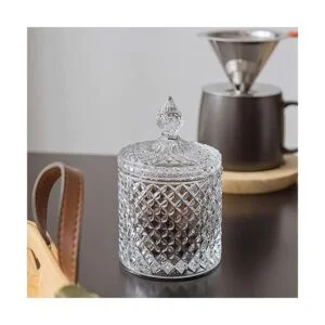 Qtip Tarros de cristal para boticario con tapa_6