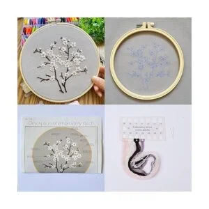 3 Sets of Starter Kits for Embroidery Beginners Including_5
