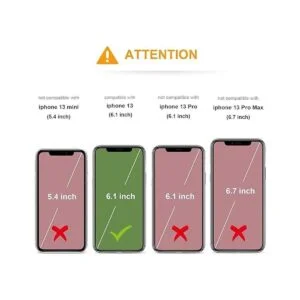 KIHUWEY Compatible con iPhone 13 soporte para tarjetas de_2