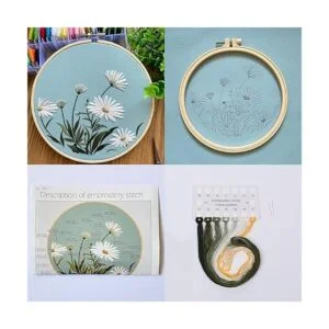 3 Sets of Starter Kits for Embroidery Beginners Including_3