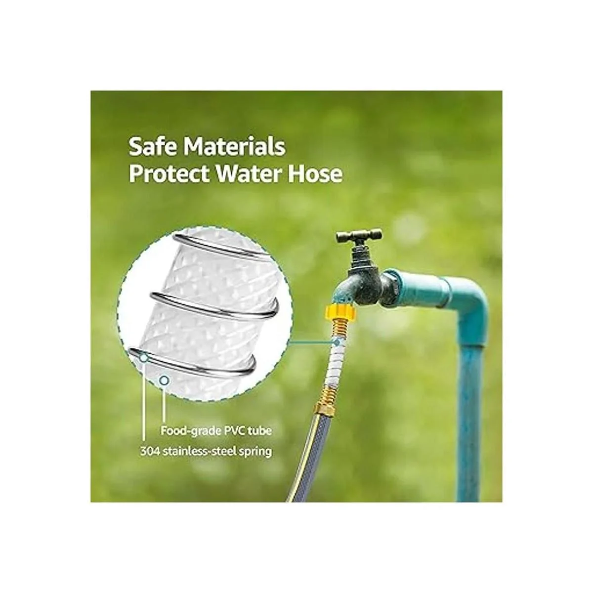 AQUA CREST Protector de manguera flexible elimina el_3